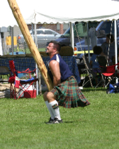 the caber toss