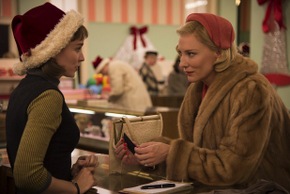 Rooney Mara and Cate Blanchett in Carol