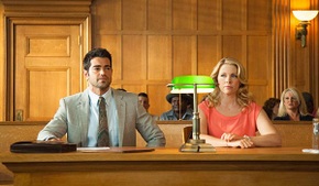 Jesse Metcalfe and Melissa Joan Hart in God's Not Dead 2