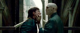 Daniel Radcliffe and Ralph Fiennes in Harry Potter & the Deathly Hallows: Part 2