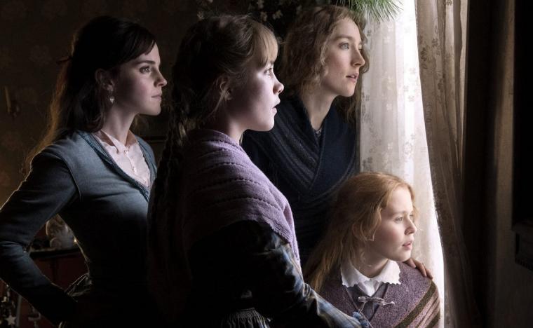 Emma Watson, Florence Pugh, Saoirse Ronan, and Eliza Scanlen in Little Women