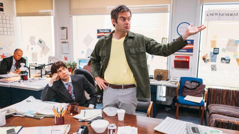 Fred Armisen and Bill Hader in "The Bunker"