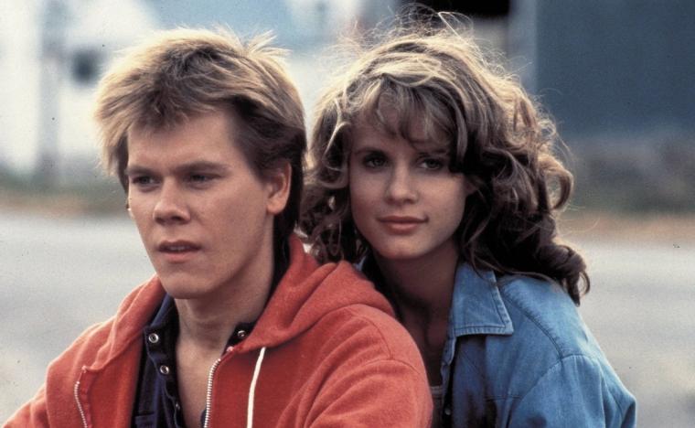 Kevin Bacon and Lori Singer in Footloose