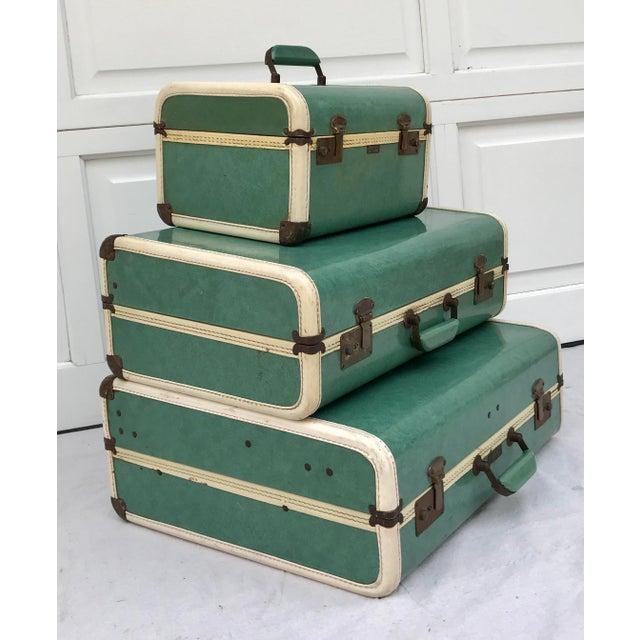 1950s Penneys Towncraft Luggage Set of 3