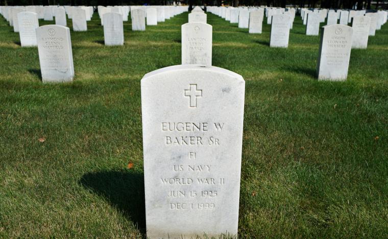 Gene Baker gravesite