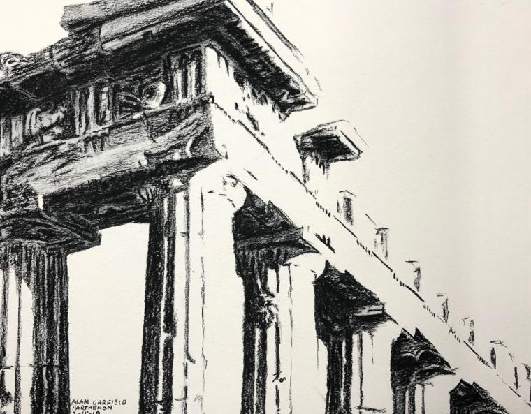 "Parthenon in Athens" by Alan Garfield.