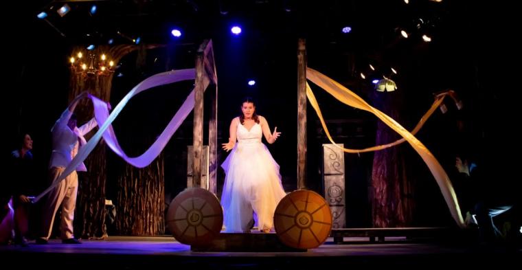 Jessie Grimaldo in the Clinton Area Showboat Theatre's Rodgers & Hammerstein's Cinderella