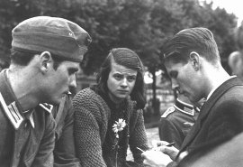 Hans Scholl, Sophie Scholl, and Christoph Probst