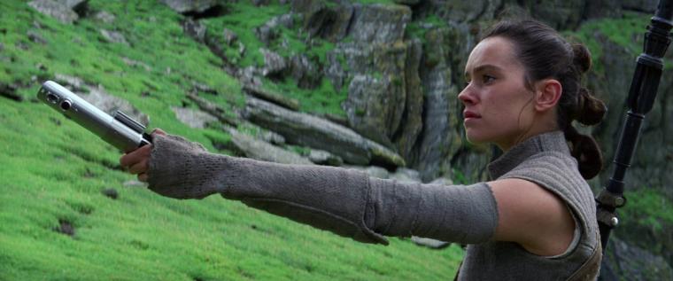 Daisy Ridley in Star Wars: The Last Jedi