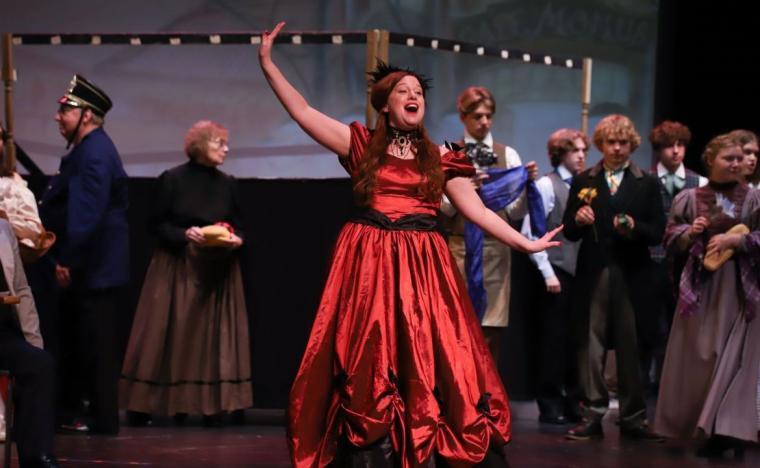 Shelley Cooper in La Bohème (photo by Missy Myers).