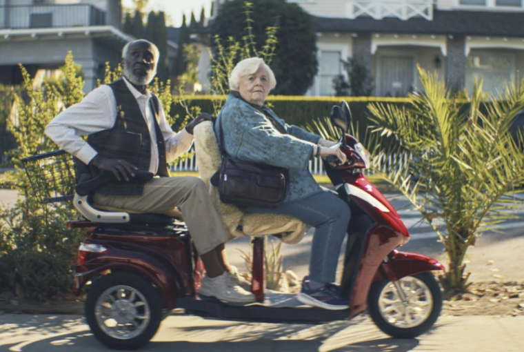 Richard Roundtree and June Squibb  in Thelma