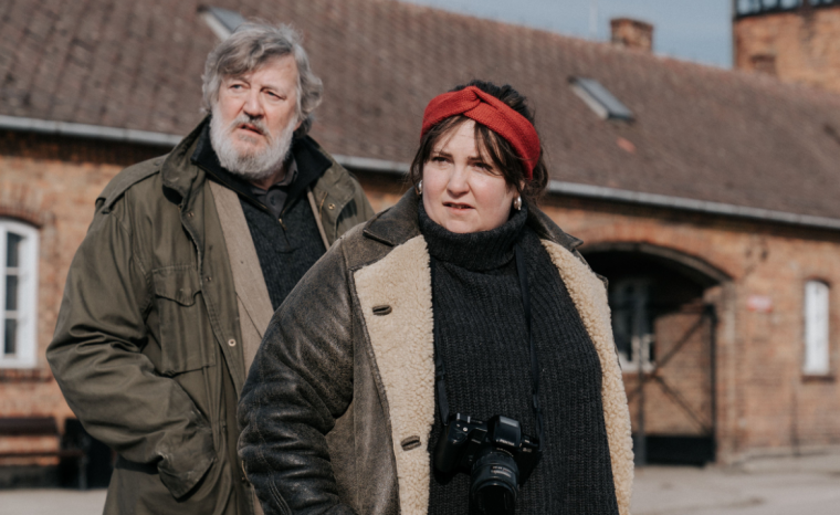 Stephen Fry and Lena Dunham in Treasure