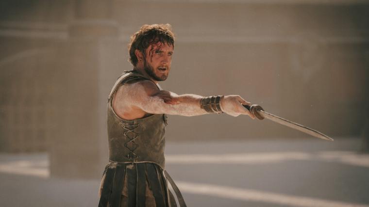 Paul Mescal in Gladiator II