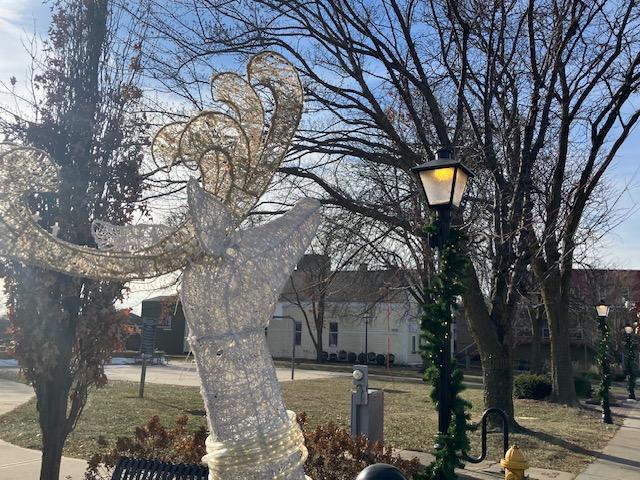 A side view of Village Theatre on East 11th Street, Dec. 13, 2024 (photo by Jonathan Turner).