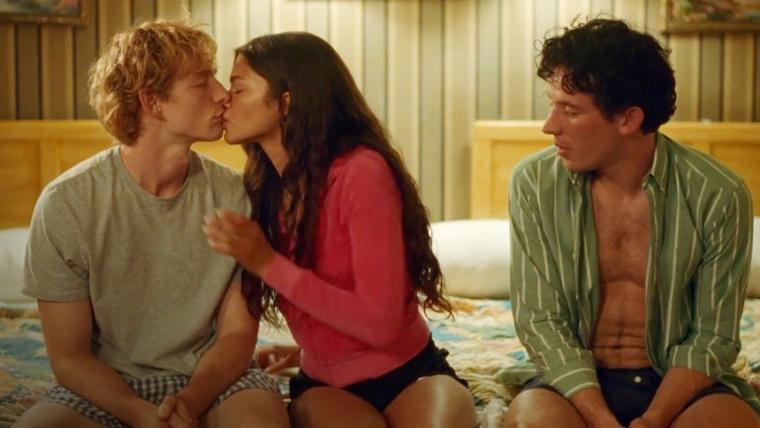 Mike Faist, Zendaya, and Josh O'Connor in Challengers