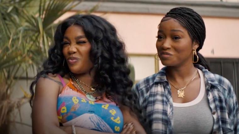 SZA and Keke Palmer in One of Them Days