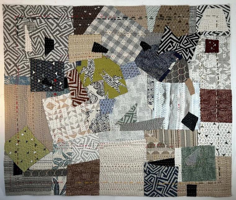 Jessie Stampfli's "Fibershed" at the Quad City Arts International Airport Gallery -- May 2 through June 30.